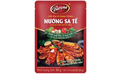 Xốt Gia Vị Hoàn Chỉnh Barona - Nướng Sa Tế
