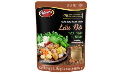 Nước Dùng Hoàn Chỉnh Barona - Lẩu Bò