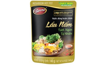 Nước Dùng Hoàn Chỉnh Barona - Lẩu Nấm