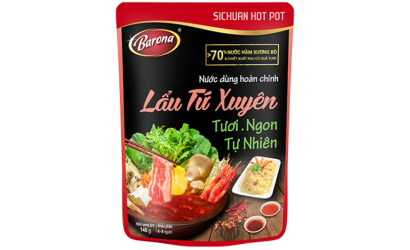 Nước Dùng Hoàn Chỉnh Barona - Lẩu Tứ Xuyên